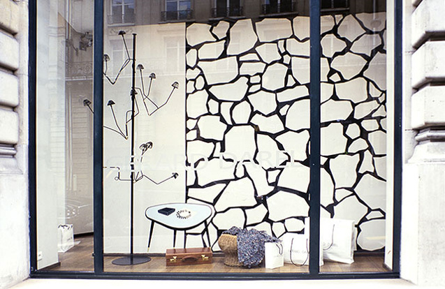 Décor peint 1 Gérard Darel - Atelier Ophélie Chaumat